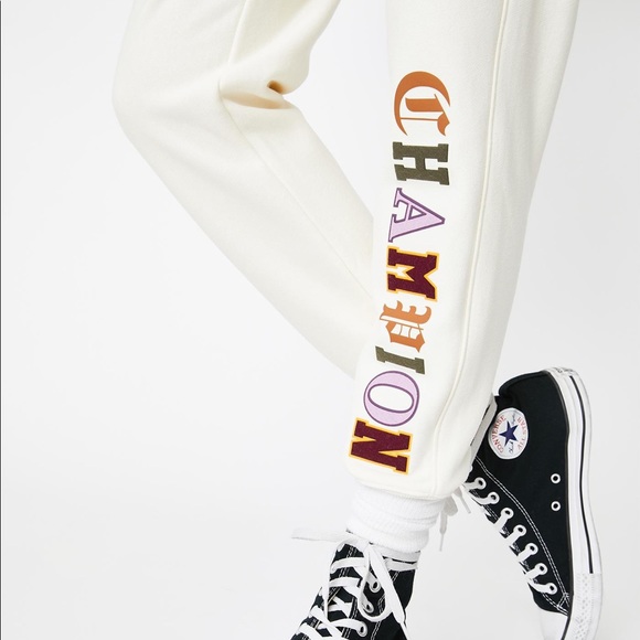 Champion Pants - Champions Old English Reverse Weave Unisex Joggers Pants